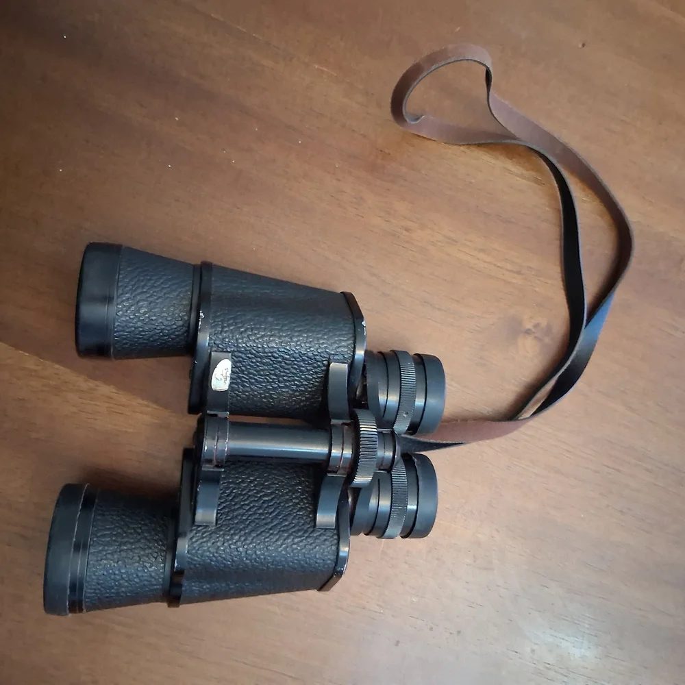 VTG Focal Kmart 7x35 Wide Angle Field 10 Binoculars 525 ft at 1000 yds w/ Case